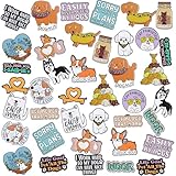 CraftyDream 40 Pcs Dog Enamel Pins for Backpacks Funny Pet Dog Lapel Pins Lovely Cute Brooch for Women Men Lovers Clothes Bags Accessories Gifts