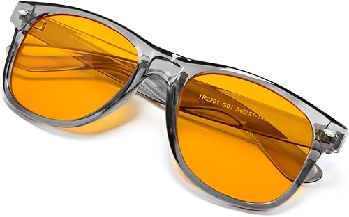 Torranband Gafas de bloqueo de luz azul para mujeres y hombres, gafas de juegos de computadora, filtro profesional, antirreflejos, fatiga ocular