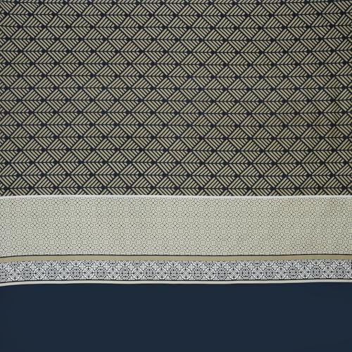 Image of NHD HOME Pure Cotton All Round Elastic Fitted Bedsheets for Double Bed with 2 King Size Pillow Covers 220 TC Supersoft |Wrinkel Free Bed Cover Size - 72x78+10 inches, Green & Beige