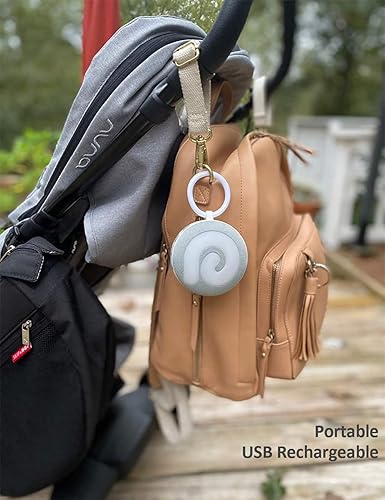 Miniatura 6 de Dreamegg Paquete D1 con máquina portátil de ruido blanco D11 para dormir del bebé con luz nocturna, sonidos naturales, ruido blanco y canción de