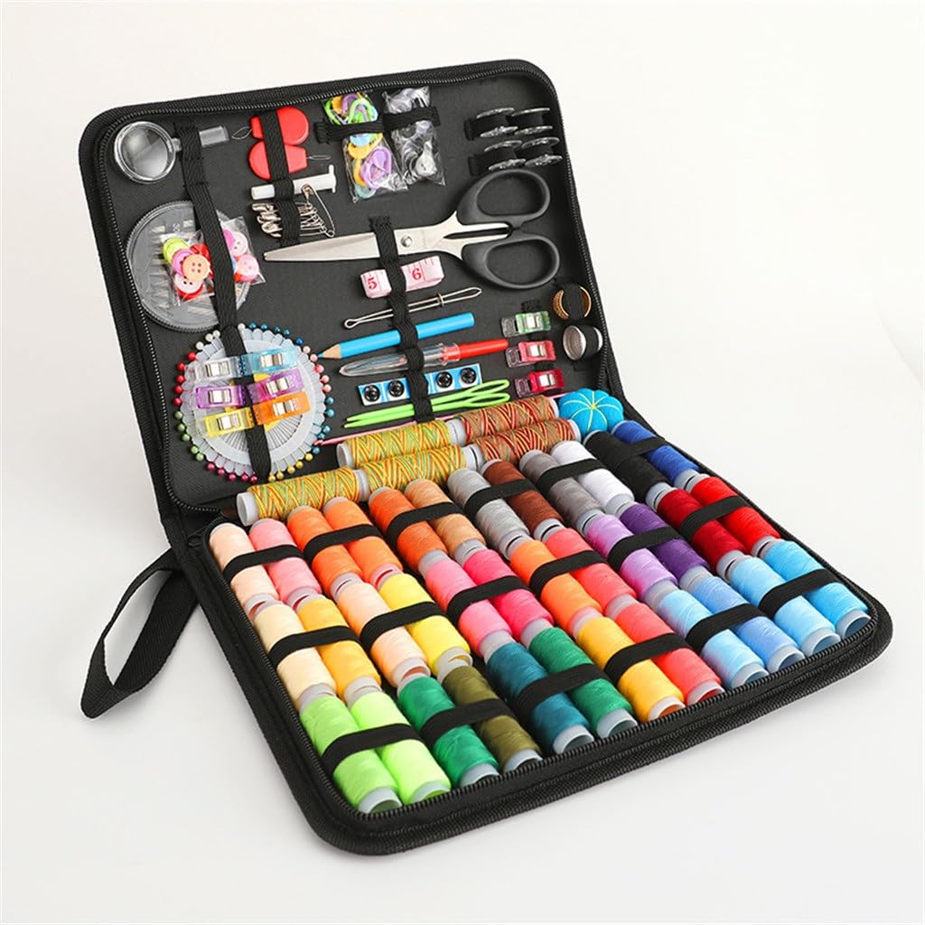 Kit de couture portable pour retouches de voyage et réparations express à la maison