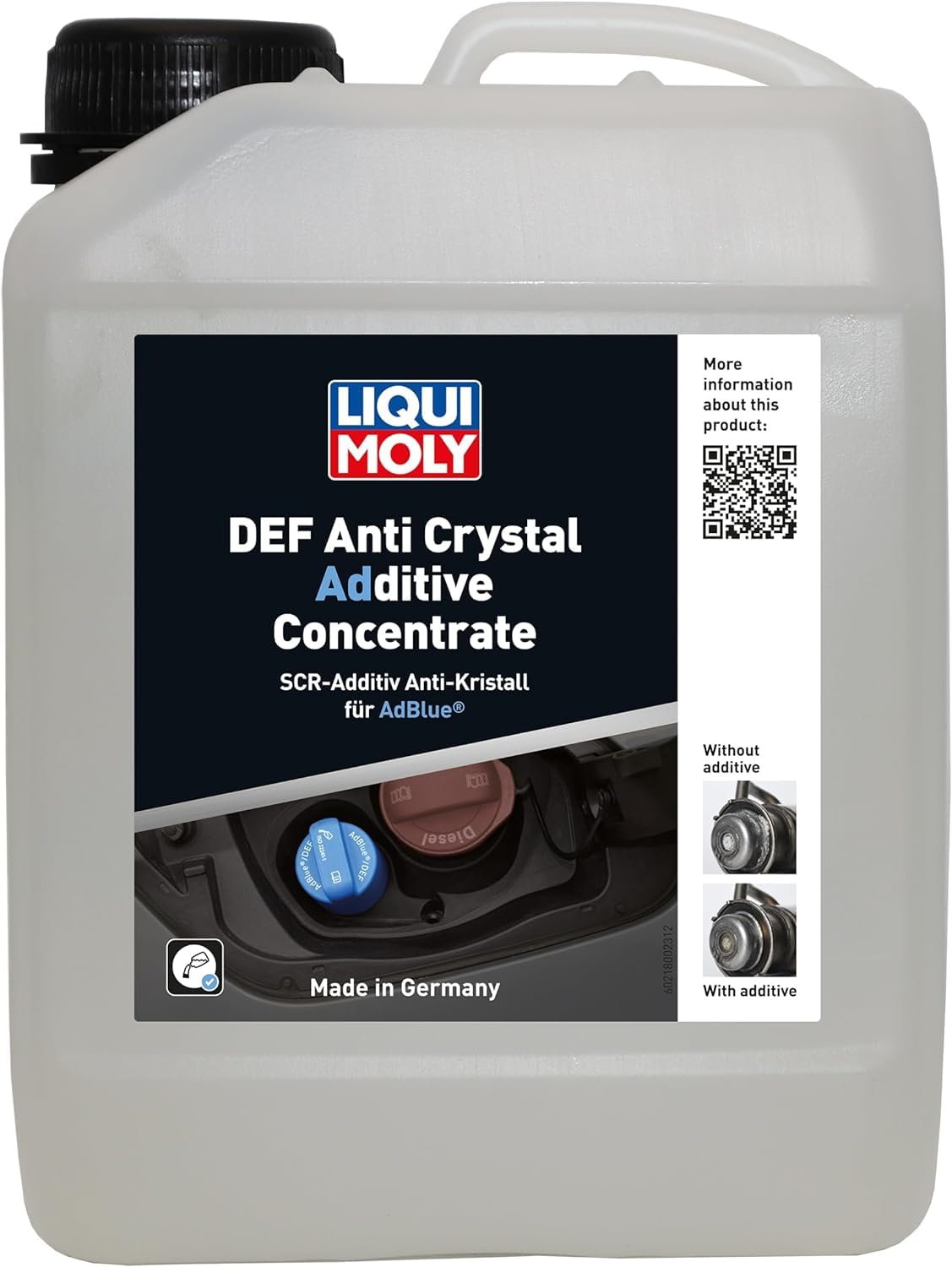 Liqui Moly DEF Anti Crystal Additive Concentrate 2.5 L Anti-Crystal Additive Concentrate for Diesel Engines Item No.: 21800