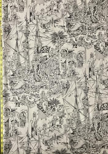 Skelewags - Alexander Henry Fabric - by Yard