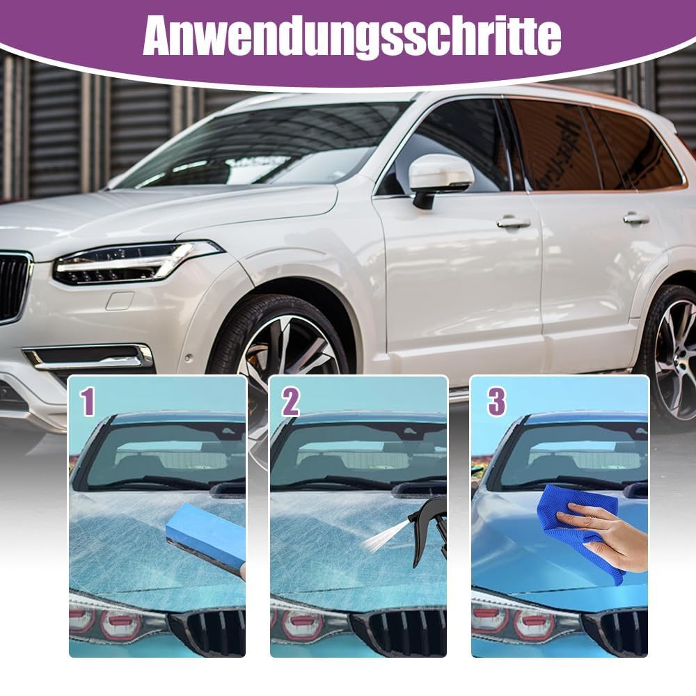 Nano Spray Protector Alto para Coche,Nano Spray para Coche,Spray de Revestimiento Cerámico,Revestimiento Cerámico para Vehículos (2 Pack) - 2