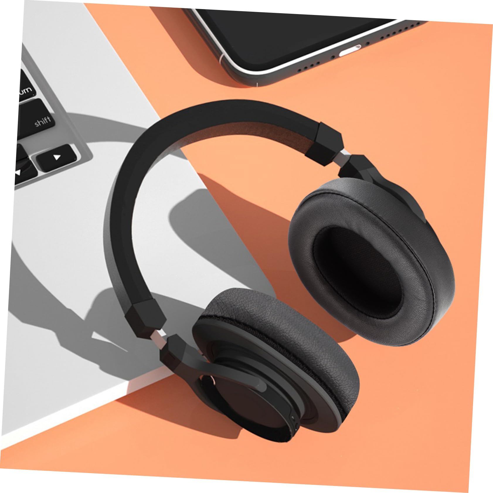 SHINEOFI 3 Juegos De 2 Almohadillas De Algodón para Auriculares Jble55 Color Negro Espuma Viscoelástica