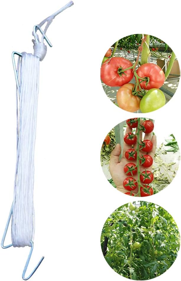 XHONG Tomato Support Hooks, 10 PCS Tomato Support J Hook, Tomato Hooks