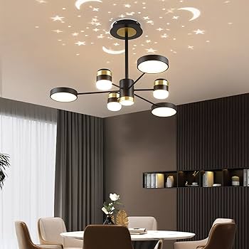 7/9 Heads LED Ceiling Light, Modern Chandeliers Changeable