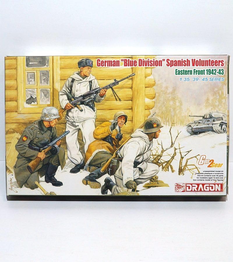 ドラゴンモデルズ　1/6WW2ドイツ軍アクションフィギュア 東部戦線 再生産】1/35 東部戦線 ドイツ＆ロシア兵 1942-43 冬季装備