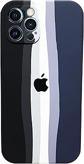 جراب حماية ملون من السيليكون الفاخر لموبايل ايفون 12 برو ماكس (متعدد الالوان 13)