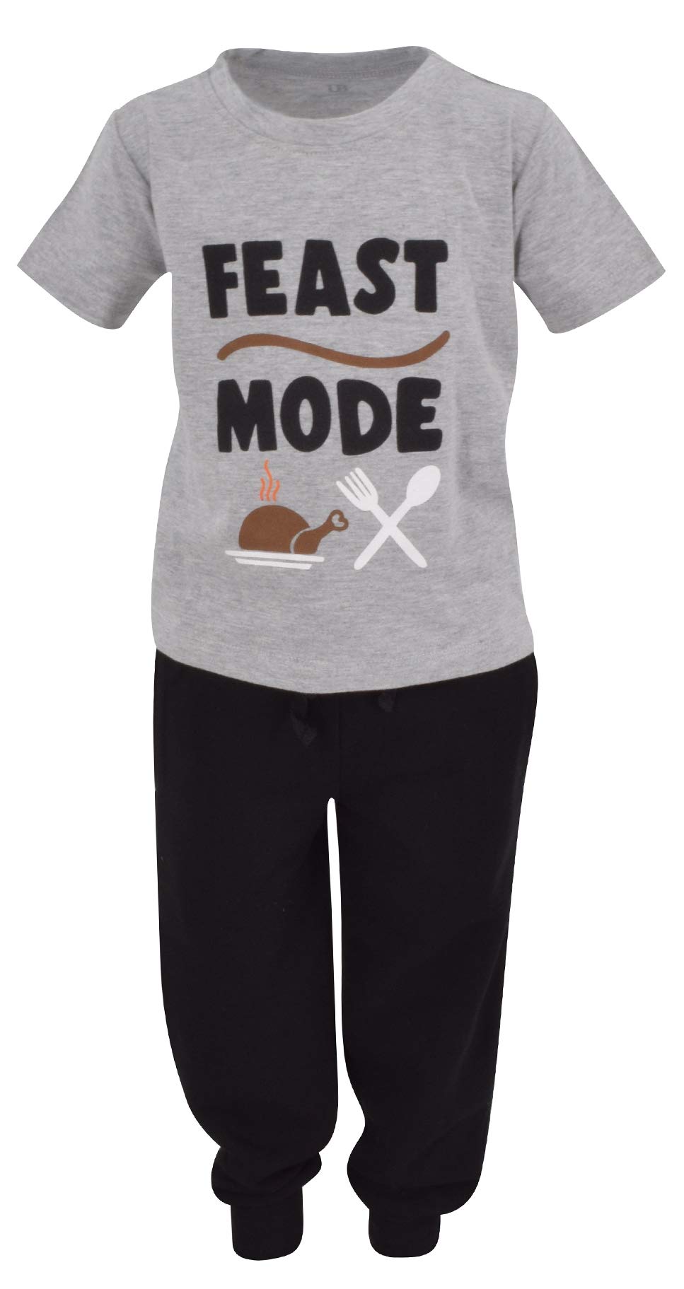 Unique BabyBoys 2 Piece Give Thanks Bro Thanksgiving Clothes Outfit Set