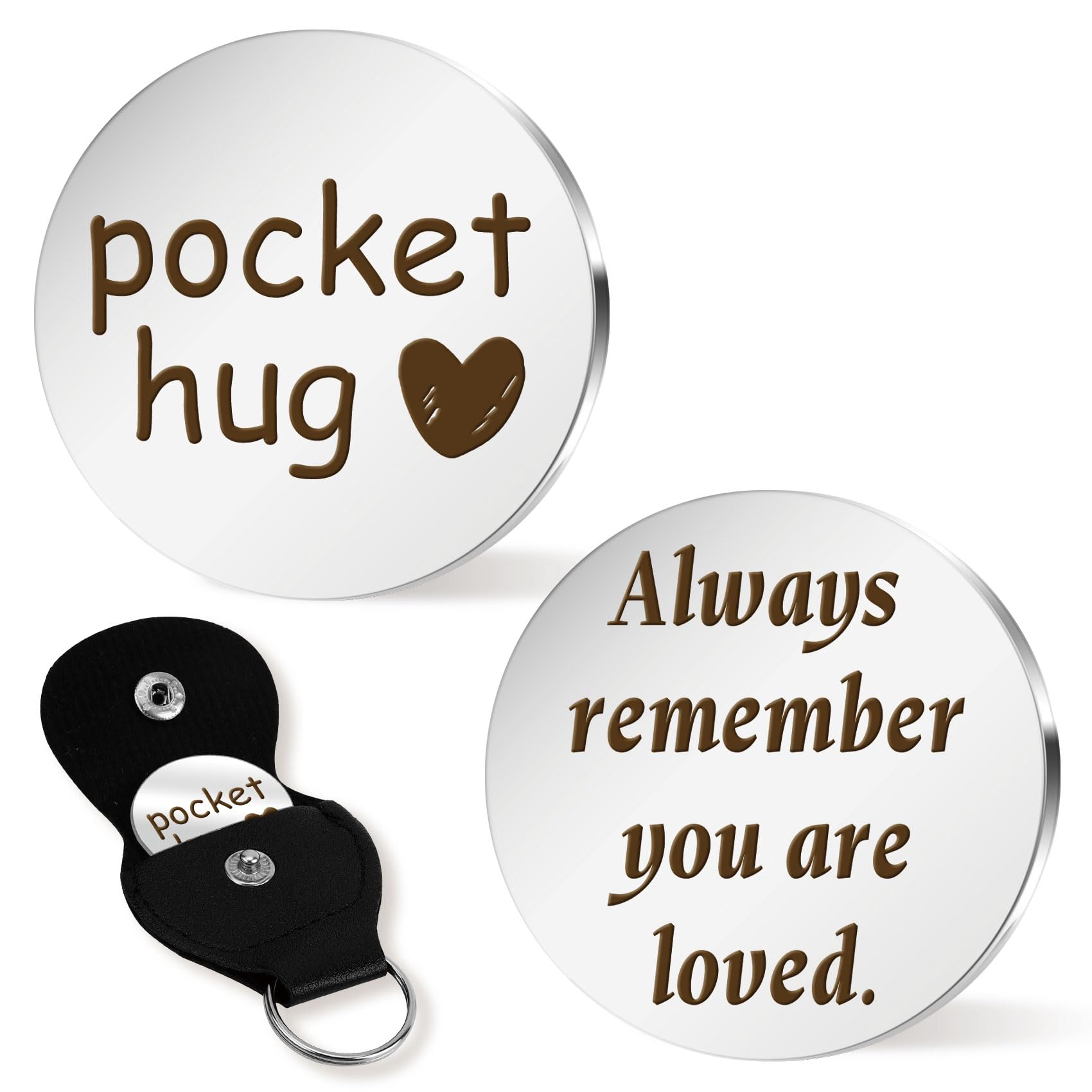 Long Distance Relationship Gift for Her Pocket Hug Inspirational Gifts