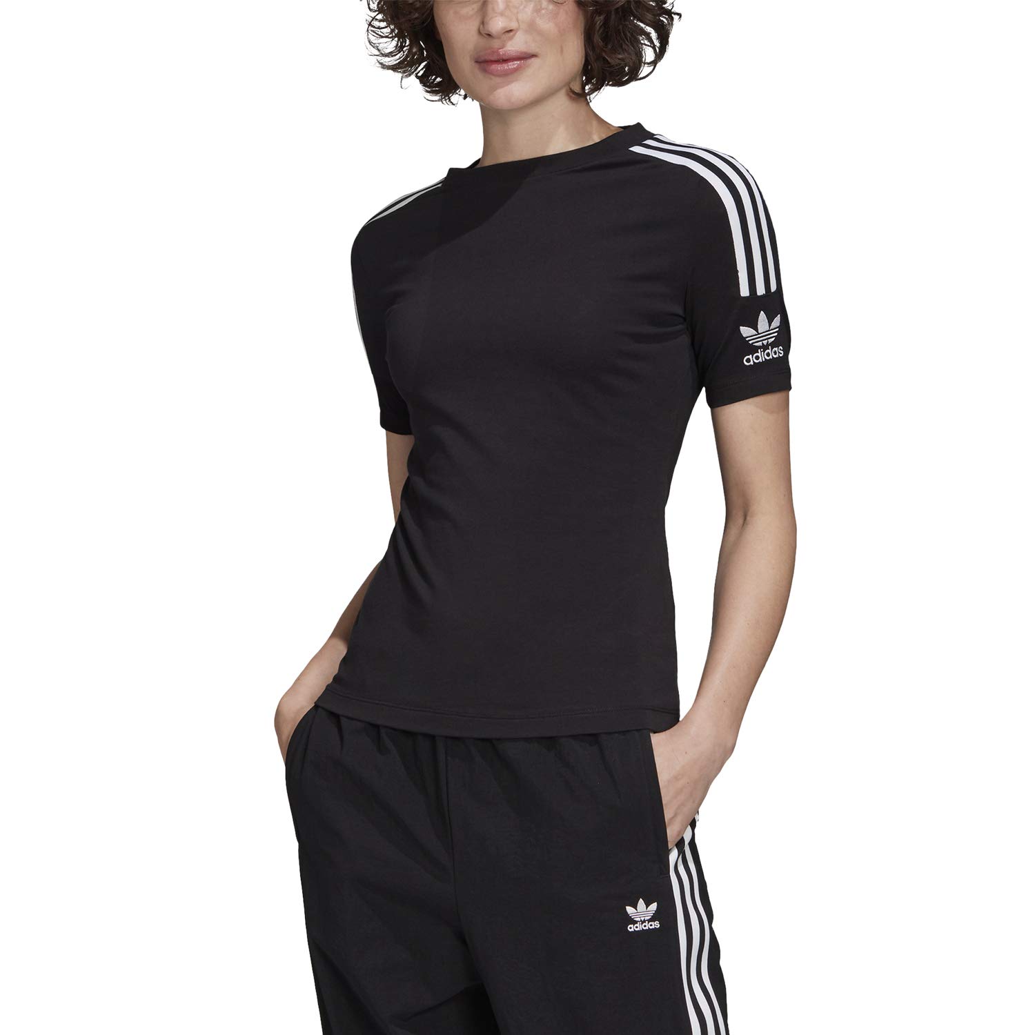 adidas Tight tee Camiseta de Manga Corta Mujer