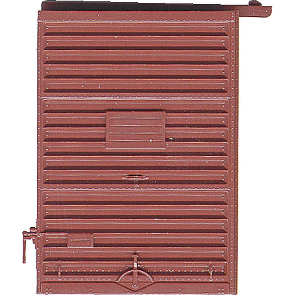 Kadee 2235 HO Scale 7' Youngstown Box Car Door w/High Tack Board pkg(2) - Box Car Red