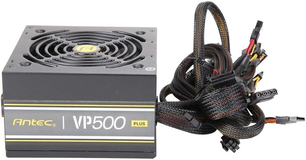 Antec VP500 Plus 500W ATX12V / EPS12V 80 Plus Certified Non-Modular Active PFC Power Supply thumbnail 5