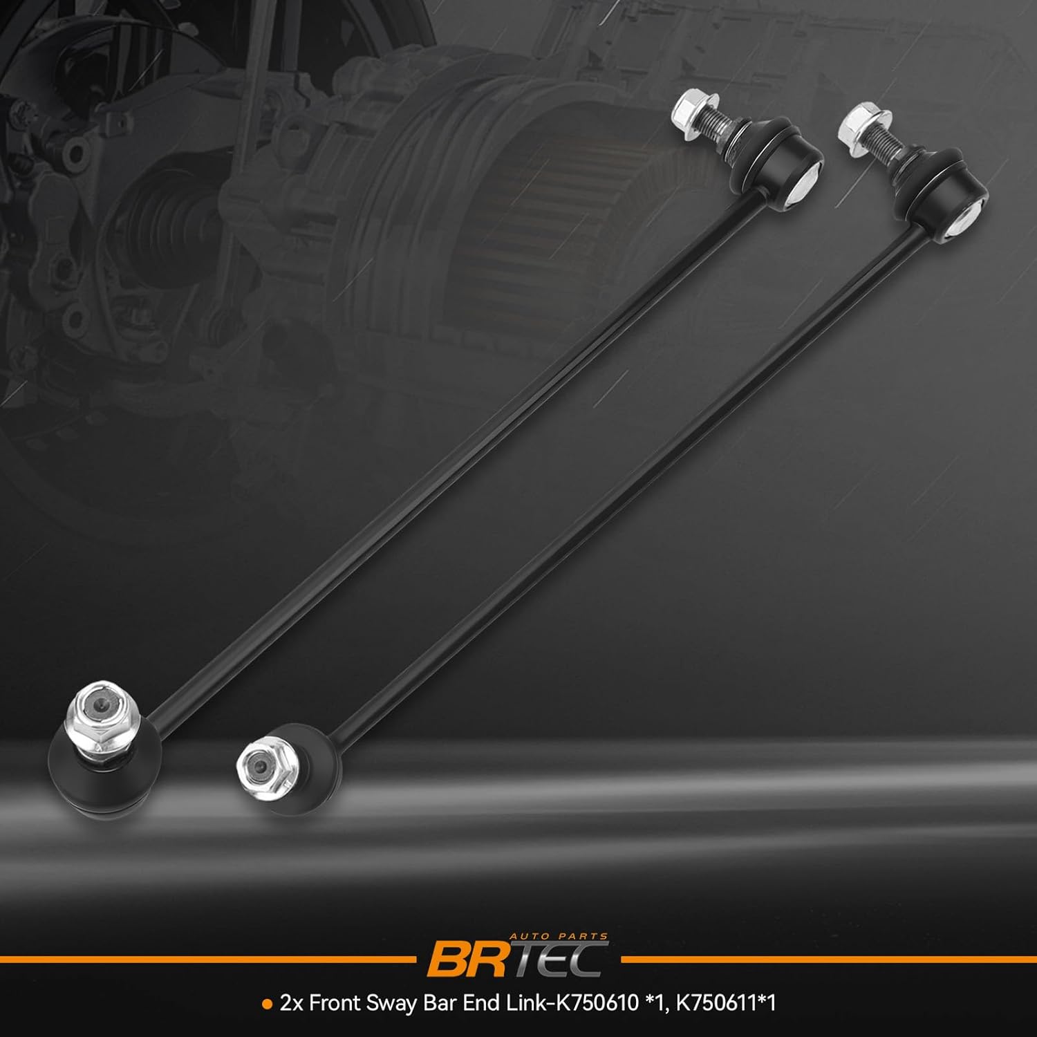 Front Sway Bar End Links Fit for Hyundai Sonata 2011 2012, for Kia Optima 2011 2012, K750610 K750611