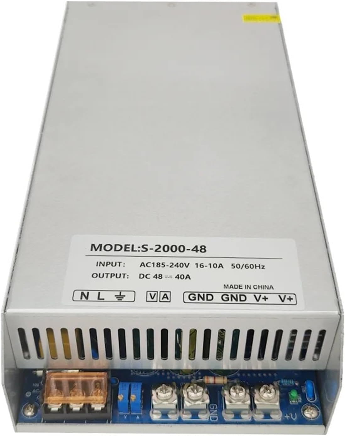 DB 60V 30A 2000W PFC For motor switch Power Supply DC 12V 165A Tra