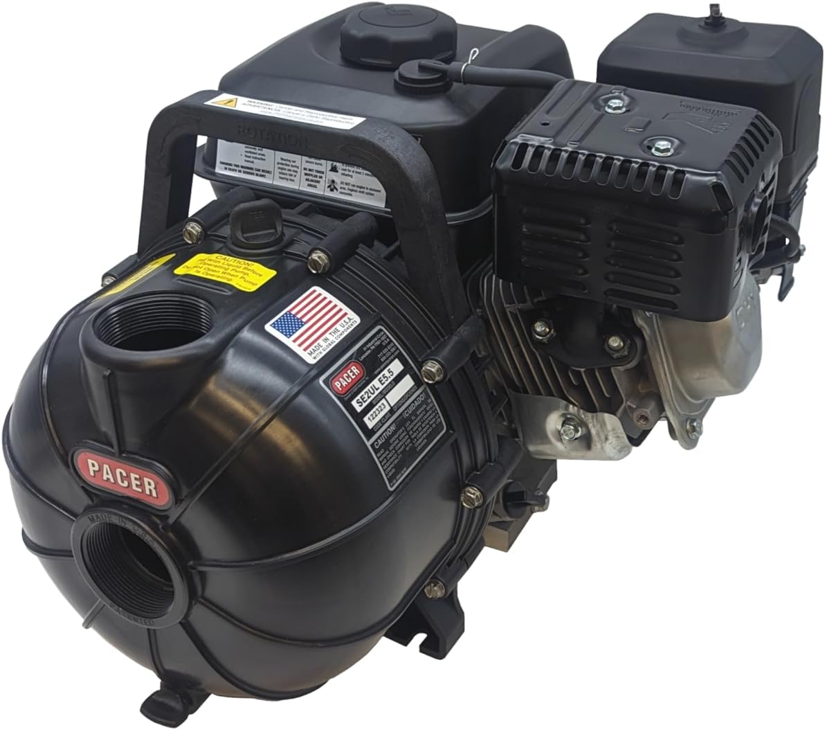 Pumps SE2UL E5.5 Multi-Purpose Water Transfer Pump with 2 Inch Inlet and Outlet, 200 GPM