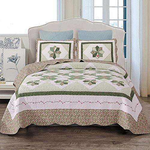 Colcha Cama 150, Colchas Bouti Edredon Reversible Algodo Acolchado Man