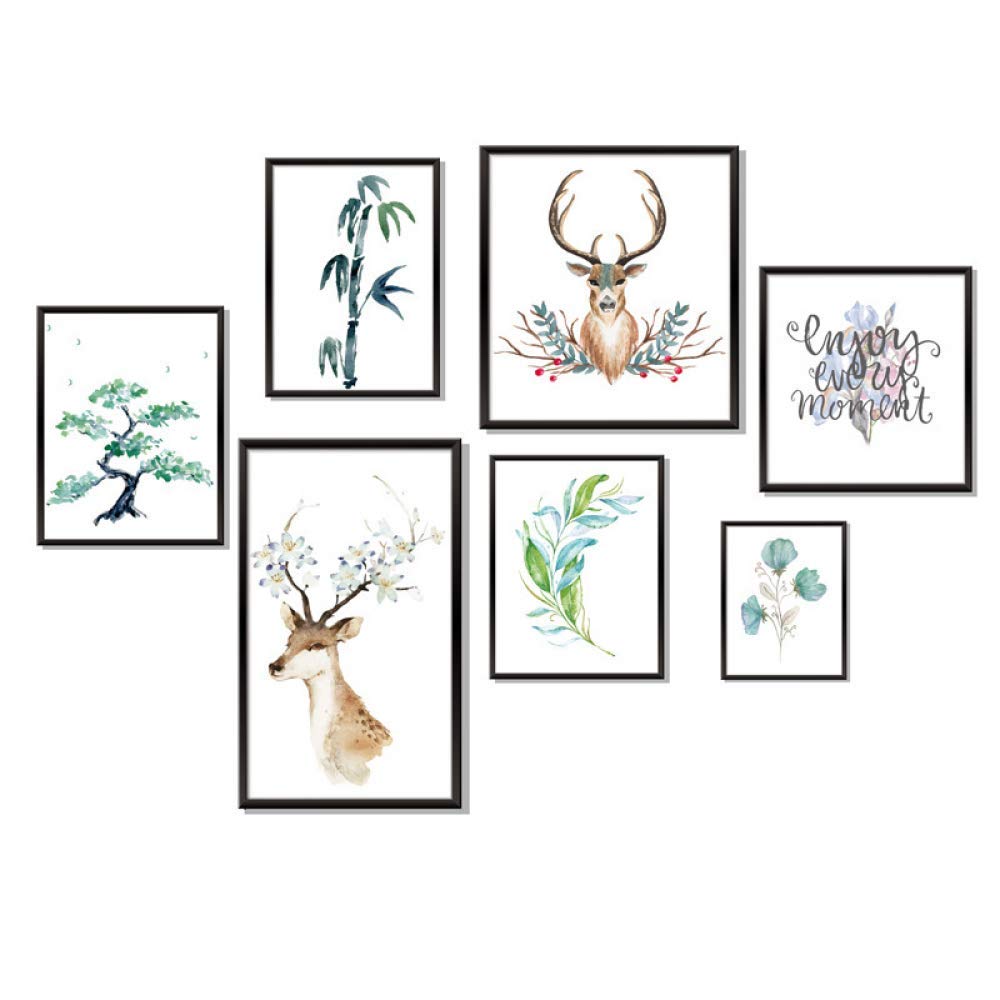 Papier peint poster autocollant pour relooker un mur sans outil