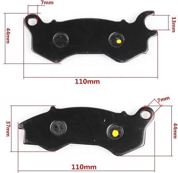 Brake Pad Set for PCX125 PCX150 for PCX 150 for PCX 125 2014-2019 2018 2017 2016 2015 Rear Drum Brake Shoe Parts Motorcycle Front Disc Brake Pads Set Brake Pads Disks