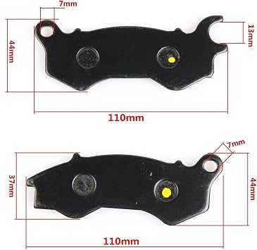 Brake Pad Set for PCX125 PCX150 for PCX 150 for PCX 125 2014-2019 2018 2017 2016 2015 Rear Drum Brake Shoe Parts Motorcycle Front Disc Brake Pads Set Brake Pads Disks