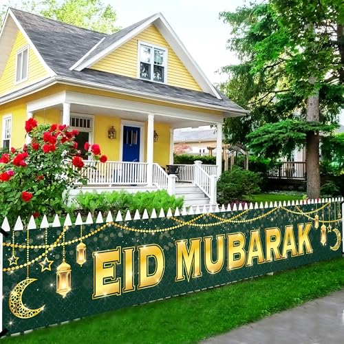 KatchOn Eid Mubarak Banner – 120x20 Inch