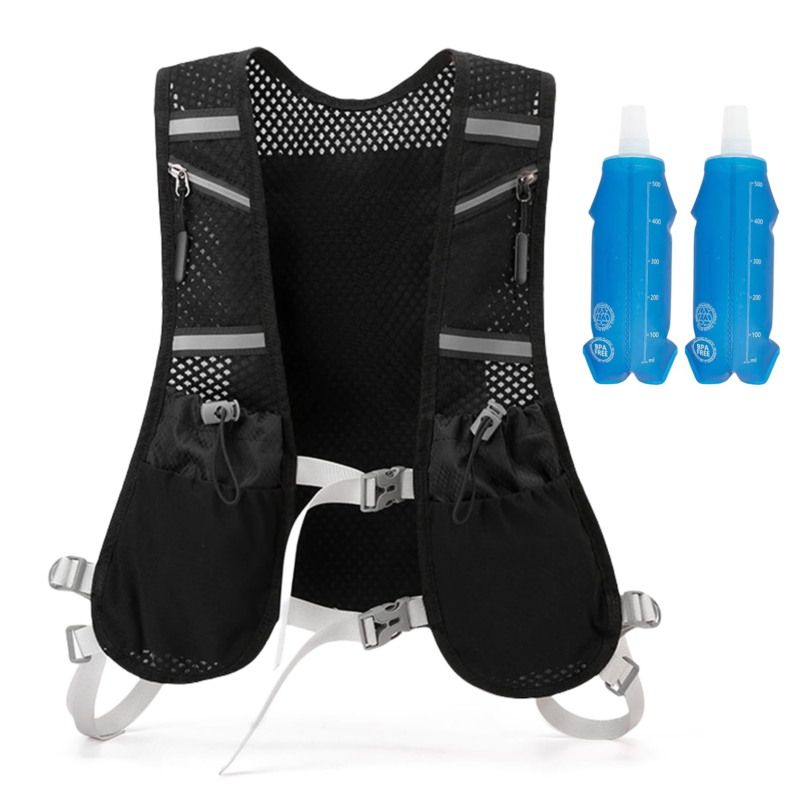 Sac à Dos Hydratation 10L Marathoner Running Race Gilet D'hydratation