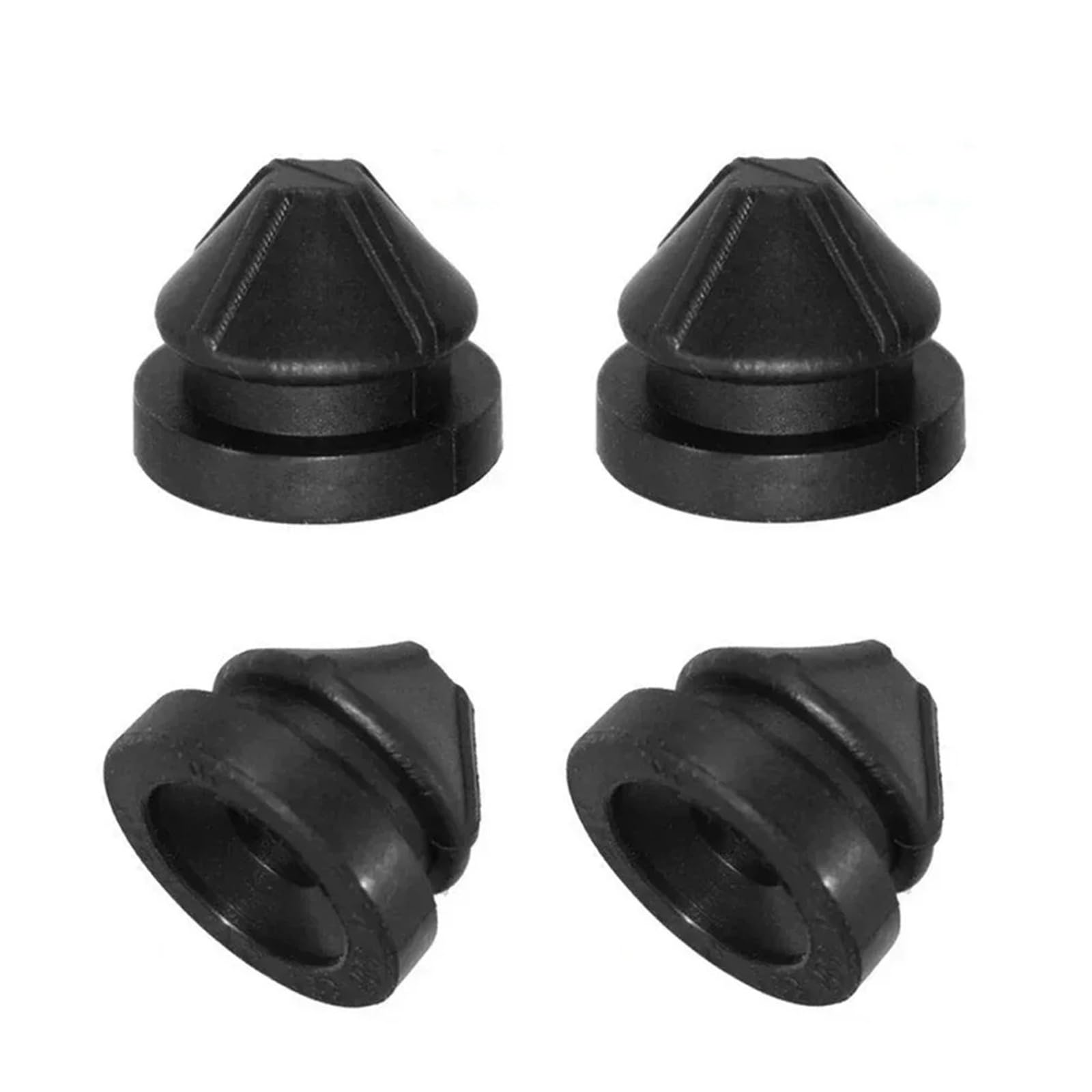 Ytqmorebnz One Color 4Pcs Diesel Petrol Engine Bonnet Hood Air Intake Filter Grommet Buffer Cushion 07C133588 07C133588p 07C133588g Auto Interior