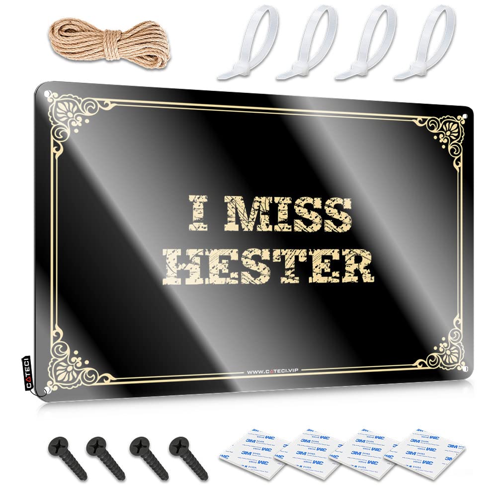 Farmhouse Signs Neon Wall Decor | I Miss Hester Square For Garage Home(30X40CM)