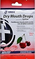 Vista 1 de Hager Pharma Gotas de boca seca con xilitol, cereza de 2 onzas (paquete de 3)