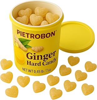 Ginger Hard Candy Drops Jar 7oz – Sweets & Snacks, Classic Hard Candy