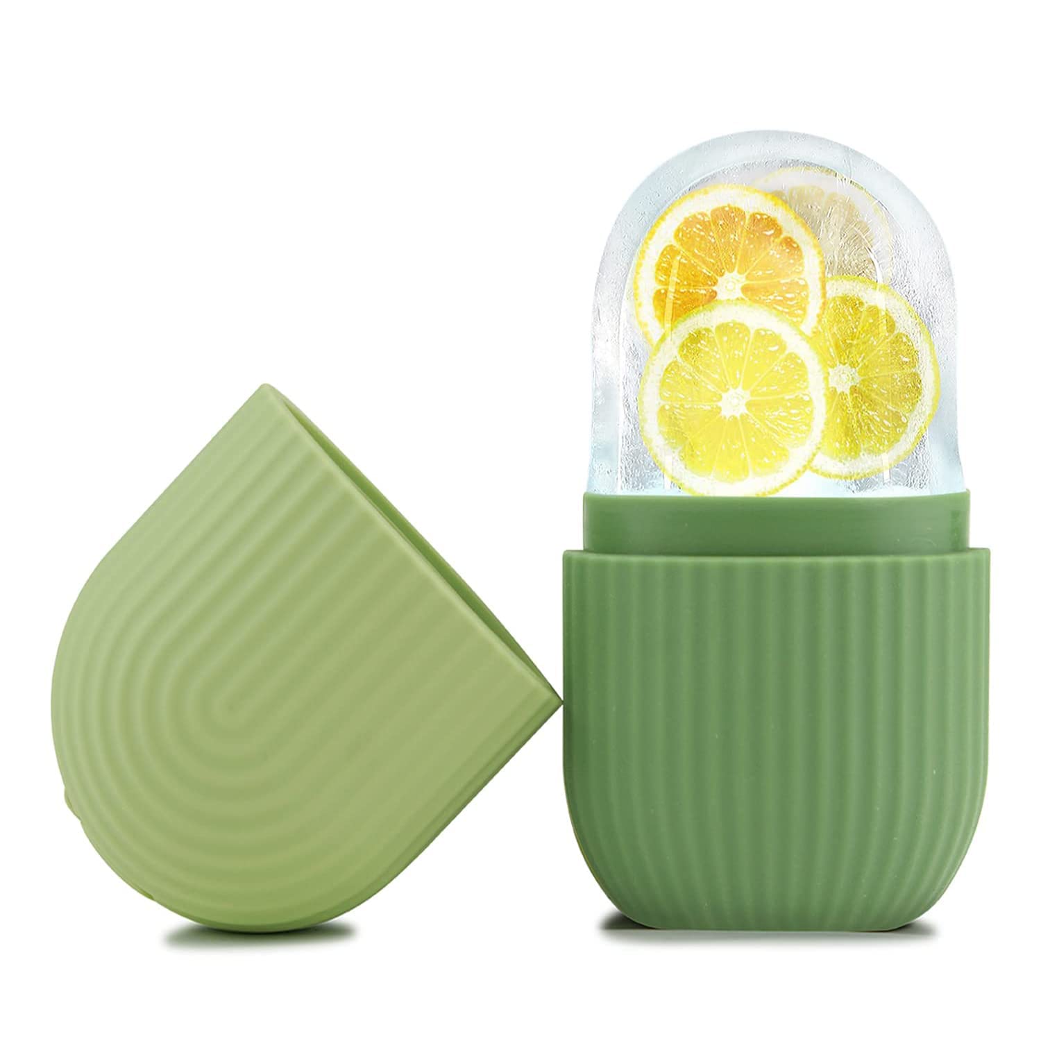 NGEL Facial Ice Roller For Face ,Ice Face Roller for Eliminate Edema, Reusable Silicone Ice Facial Roller, Skincare Gift for Women - Colour Many Vary ( Pack of 1 )