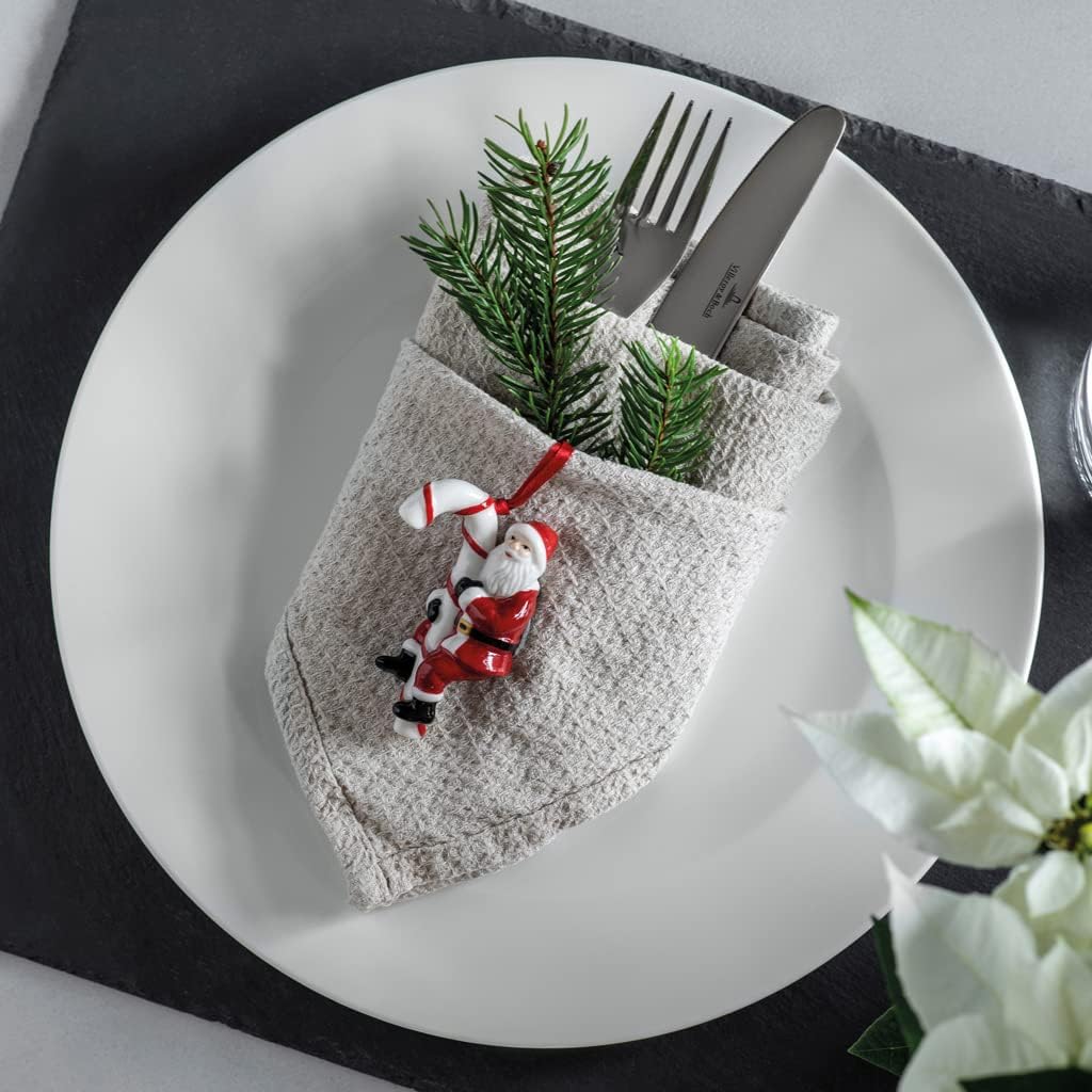 Villeroy & Boch - Nostalgic Ornaments, Ornaments Candy Cane, Set of 3pcs, 13 x 3,5 x 7,5cm, Porcelain, Multi-Coloured, 14-8331-6690