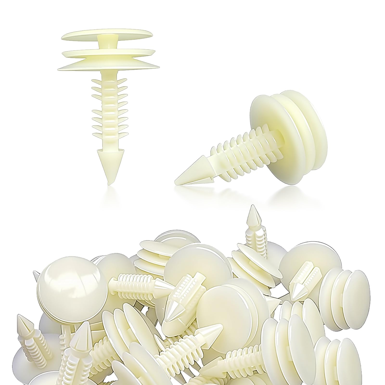 50PCS Front Door Trim Panel Retainer Car Fasteners Clips For GM Chevy Buick GMC - Foto 8