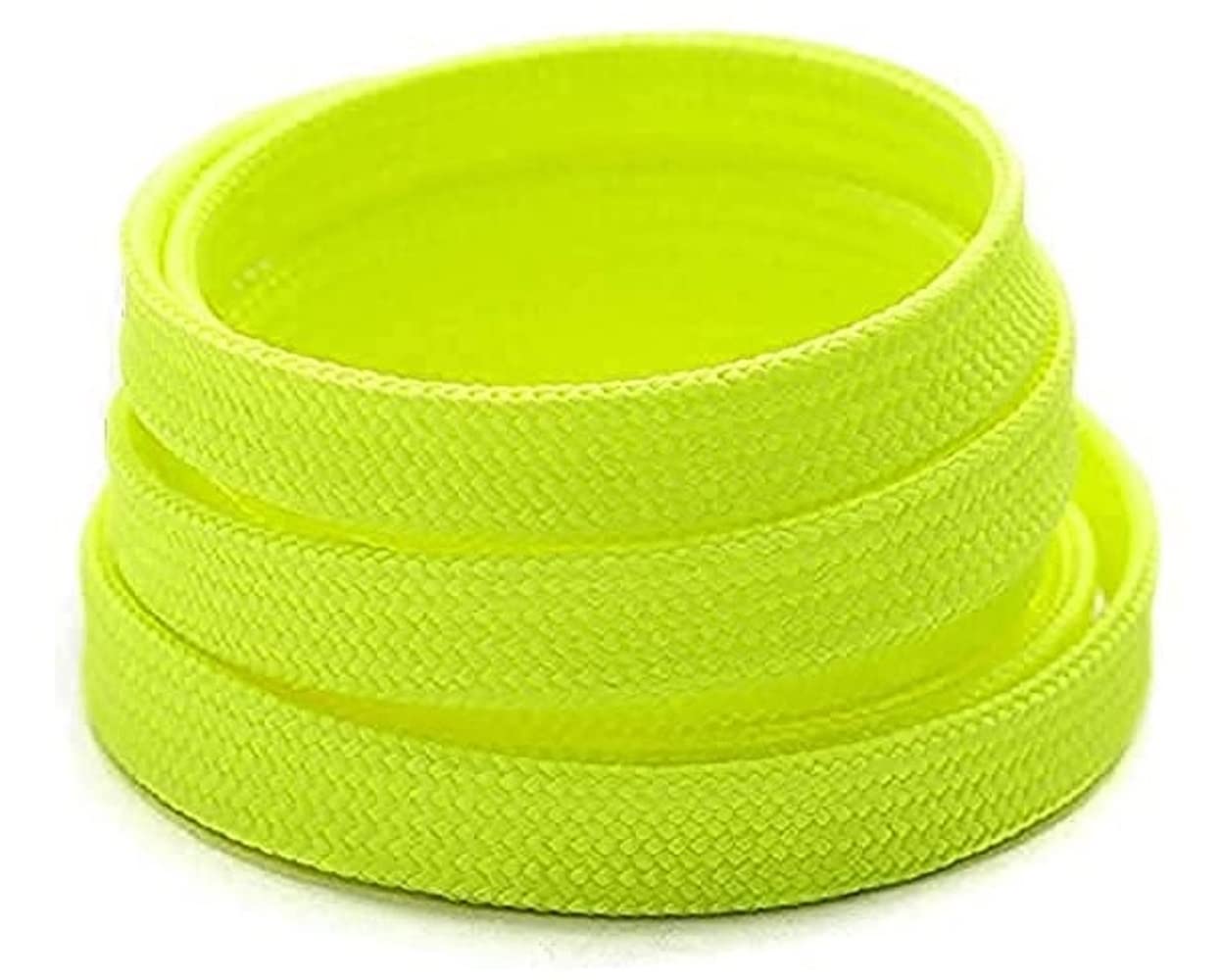 Demoda Polyester Flat Shoe Laces Wide Shoelaces for Athletic Running Sneakers Shoes 5 MM (Pack of 1, Neon Green) (B0C69XDZXD) Amazon Price History, Amazon Price Tracker