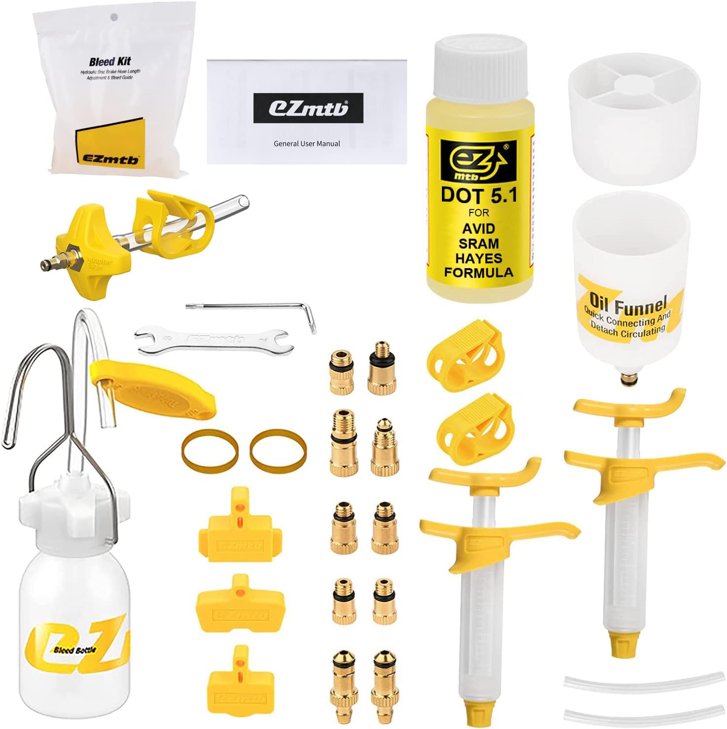 NEWBOLER Bleed Kit for SRAM X0, XX, Guide, Level, Code