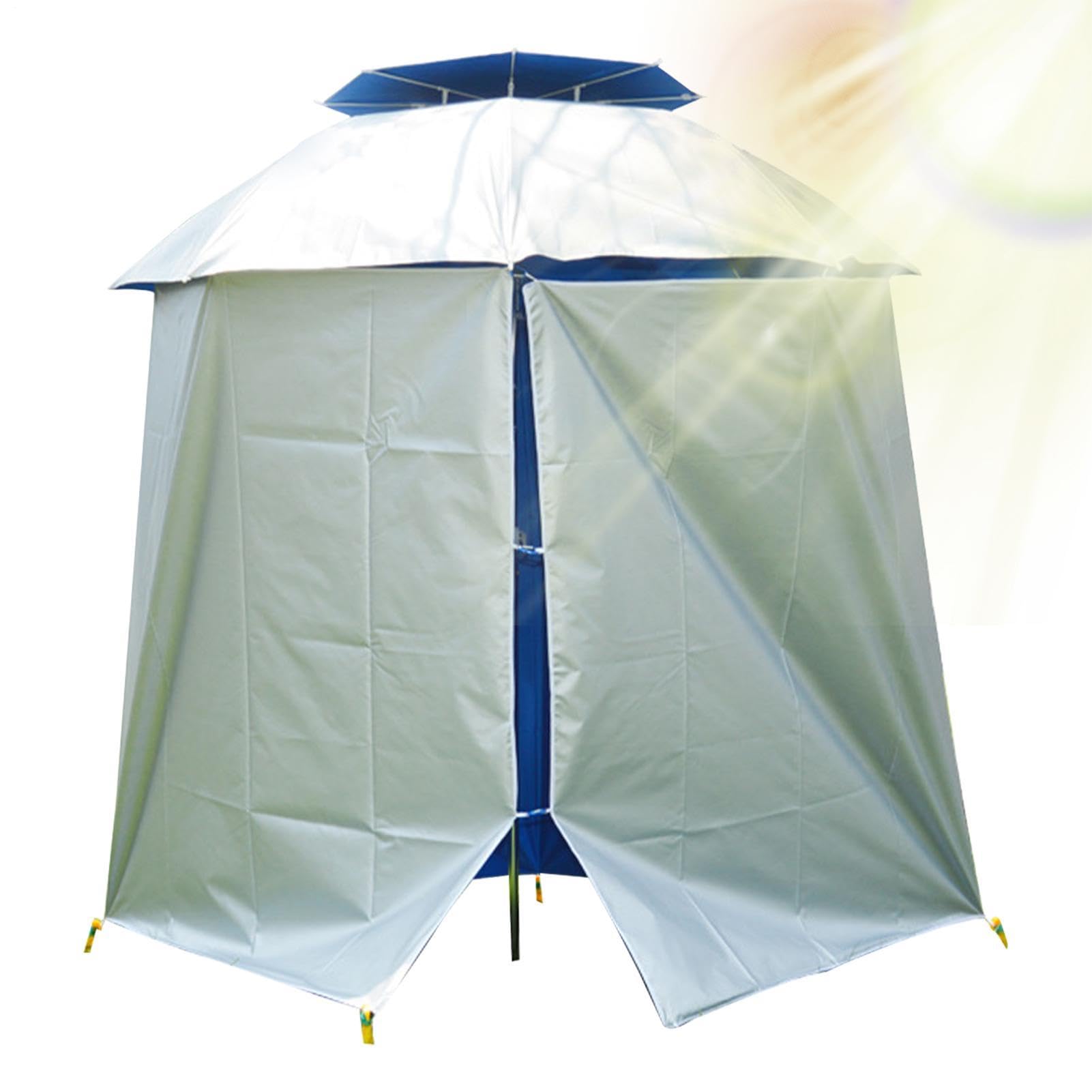 Tela de repuesto para sombrilla de patio con protección impermeable para lluvia y sol