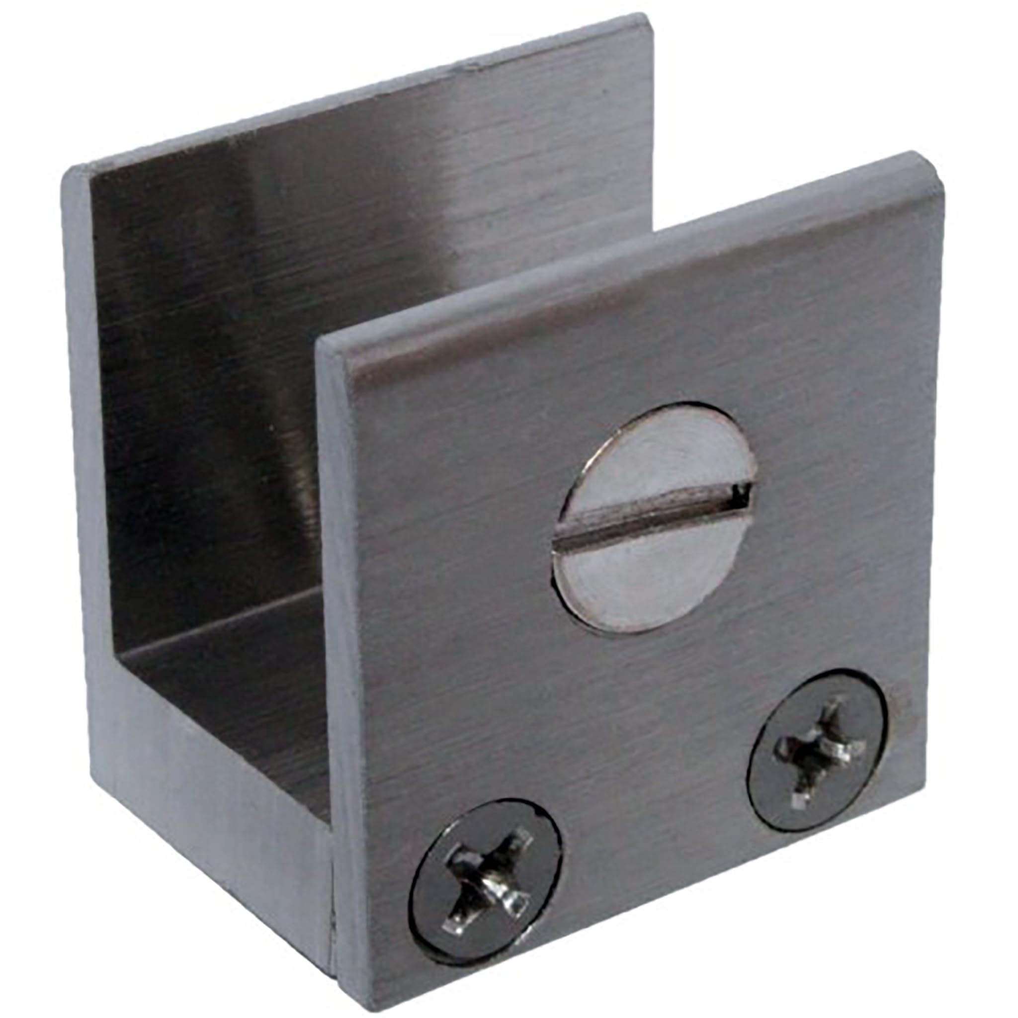 Brass Glass Clip Brackets - Secure Your Shelves -7 Brass Glass Clip Brackets - Secure Your Shelves -7