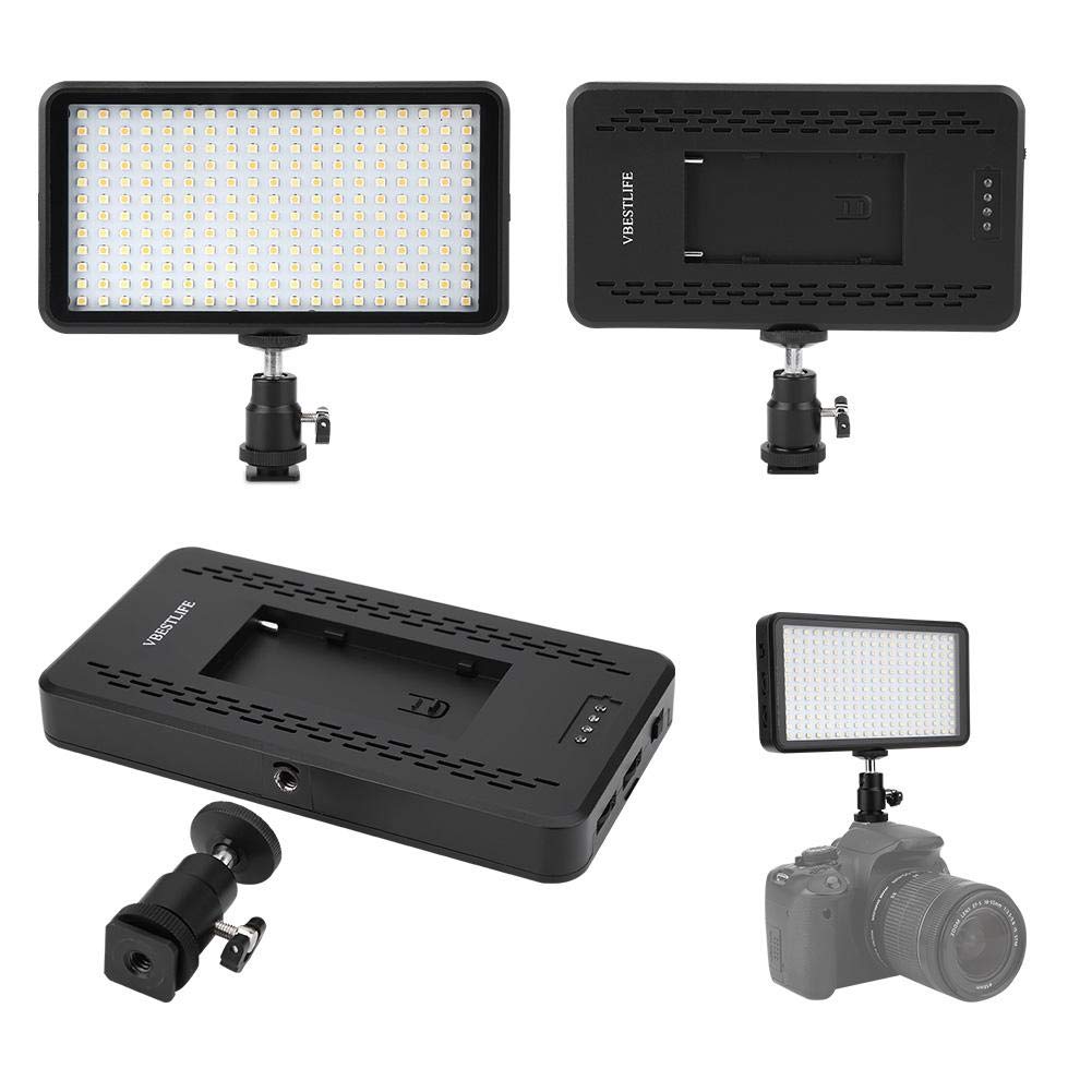 Sxhlseller Pannello Luminoso a LED, W228 3200K/6000K Lampada a LED Bicolore con Pannello a LED per Illuminazione DSLR Luce Video per Still Life, Ritratto, Riprese Video