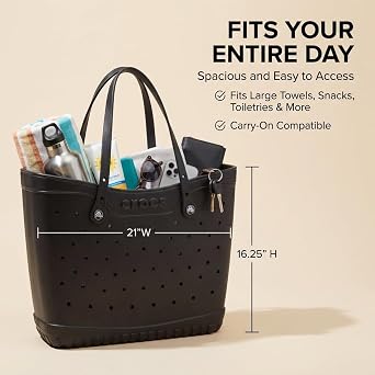 Crocs Classic Large Tote Bag | Durable | Washable | Waterproof