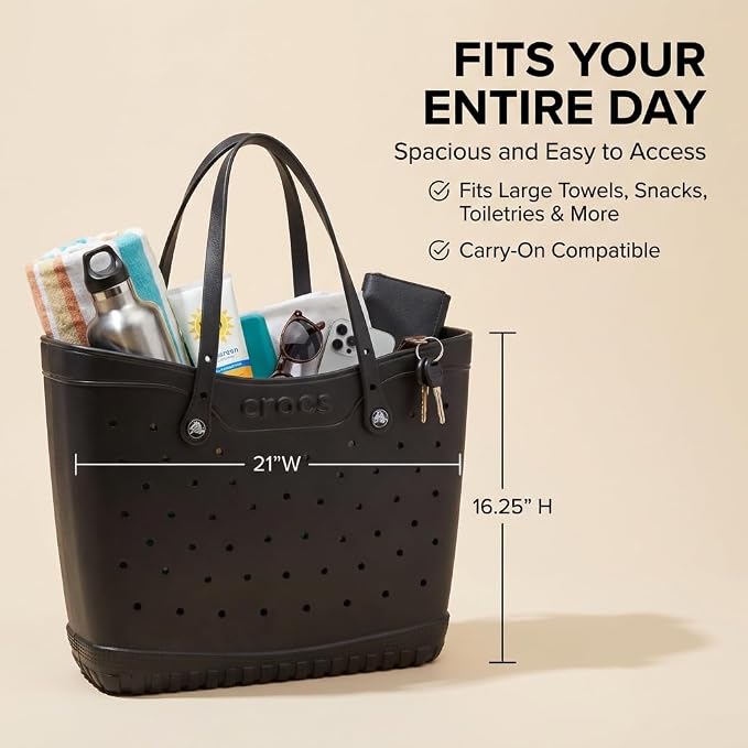 Bolso Tote Grande Clásico Crocs miniatura 5