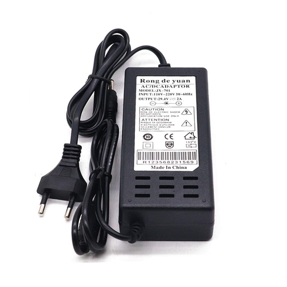 Batería de litio de 29.4v 15Ah 7S5P 18650 batería para silla de ruedas paquete de bicicleta eléctrica con cargador BMS +