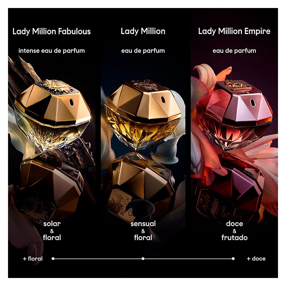 Paco Rabanne LADY MILLION FABULOUS WODA PERFUMOWANA INTENSYWNY 50 ML NATURALNY SPRAY