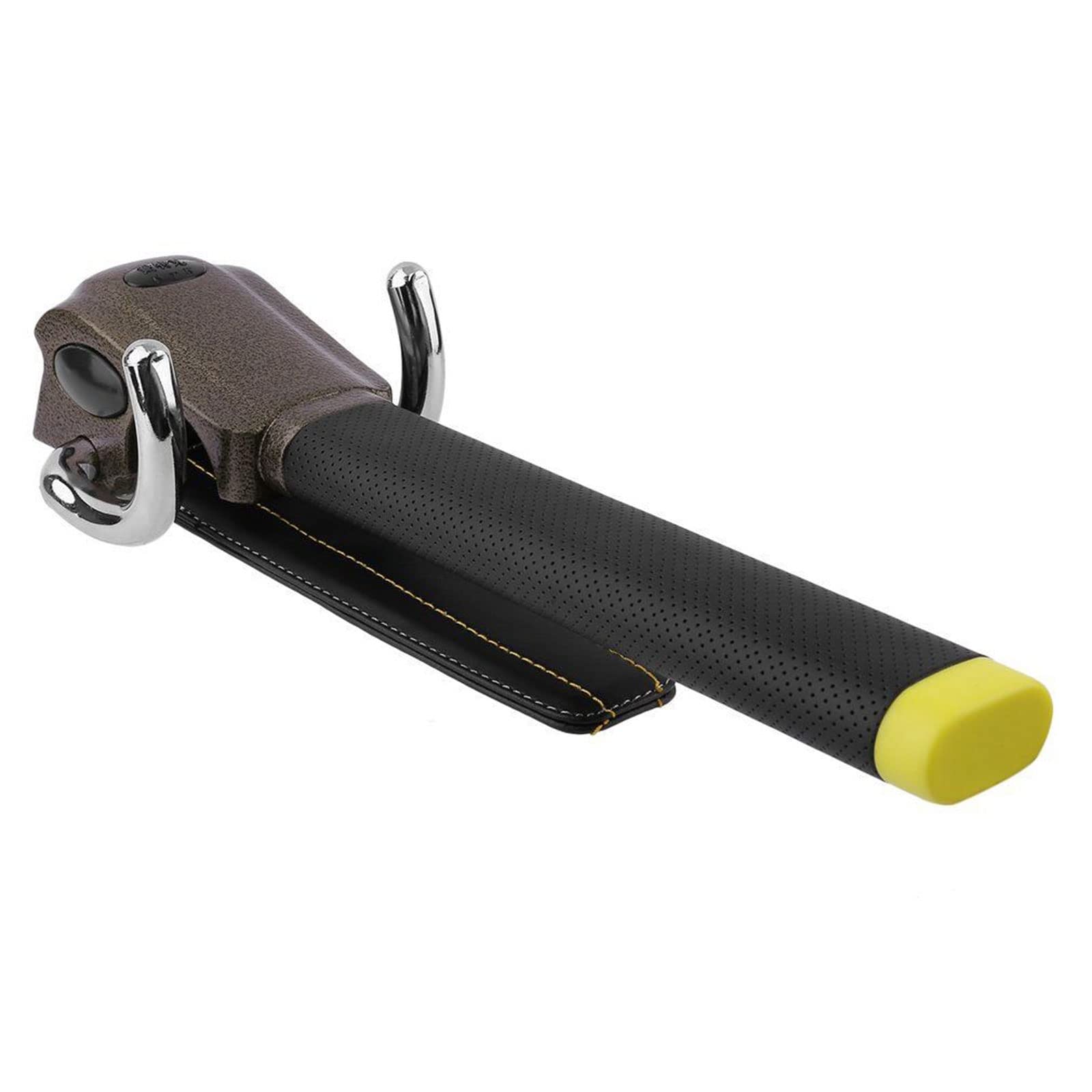 Protection antivol pliable avec 3 clés - Verrous de sécurité pour van - Accessoires de voiture - Plateau de direction - Dispositif antivol pour pédale de frein - Housse de voiture pour camion