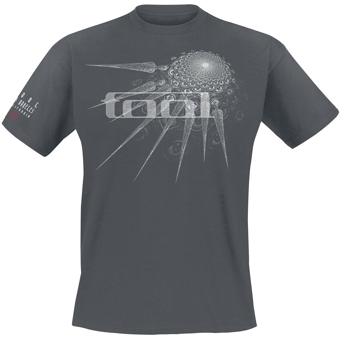 Official T Shirt Metal Rock Tool Fear Inoculum 'Spectre Spike' Grey L