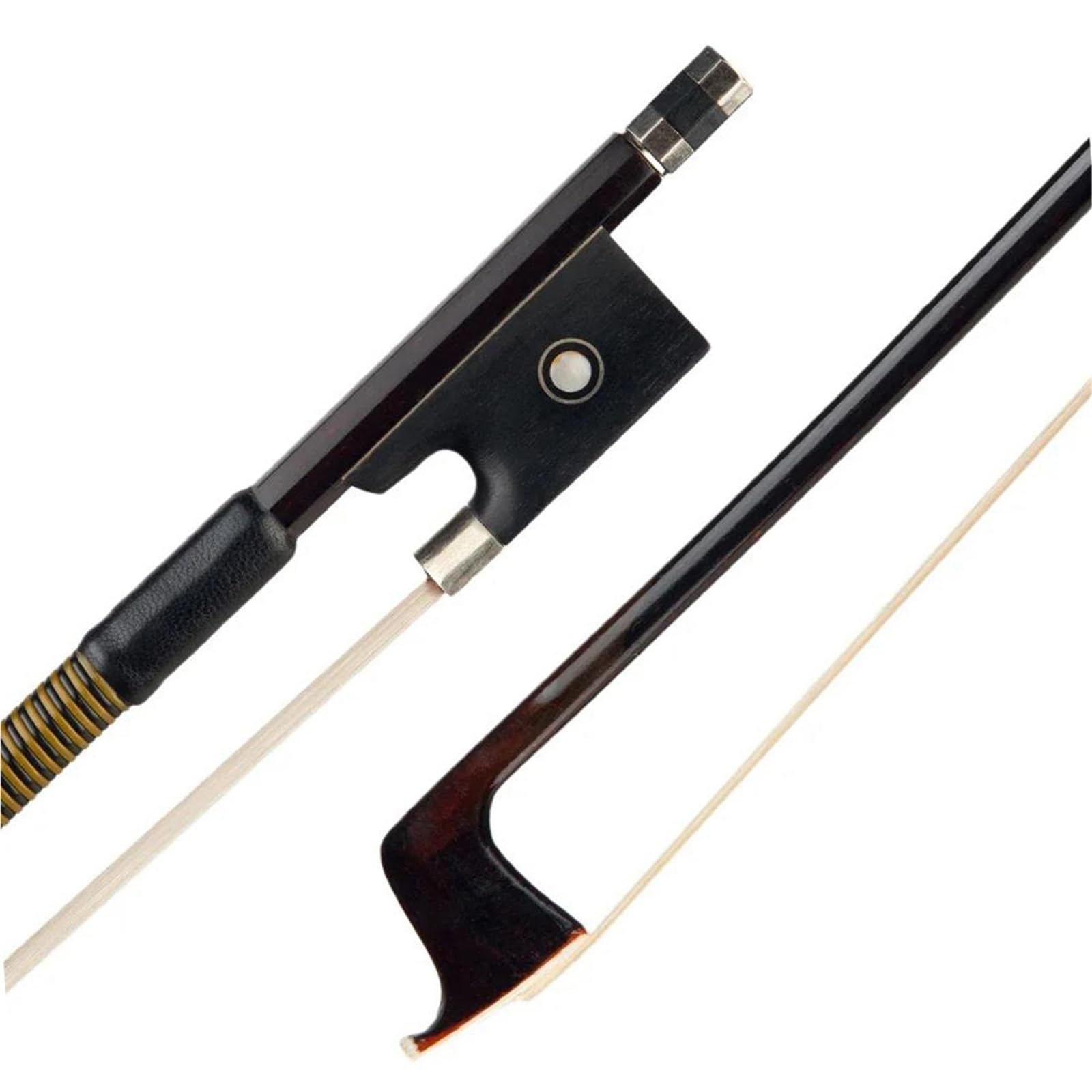 Arco Profesional De Violín Arcos De Violín Fibra Carbono 4/4 Envueltos En Negro Para Accesorios Instrumentos Musicales Tamaño Completo