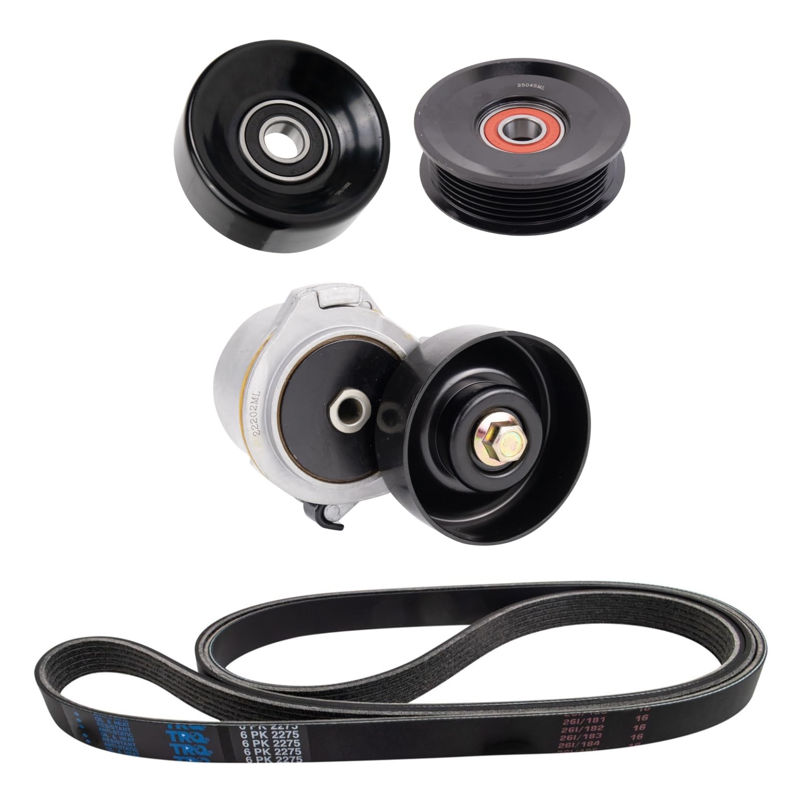 TRQ Kit componenti cinghia di trasmissione Serpentine