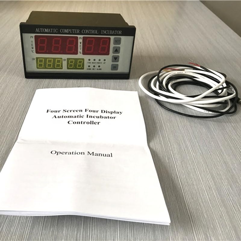Image of TM&W Egg Incubator Accessories Controller W3001, w1209, m452, stc 1000, stc 3028, xm18 and xm18D Sensor Humidity Maker Useful to Built Big Size incubators (XM18 Black)