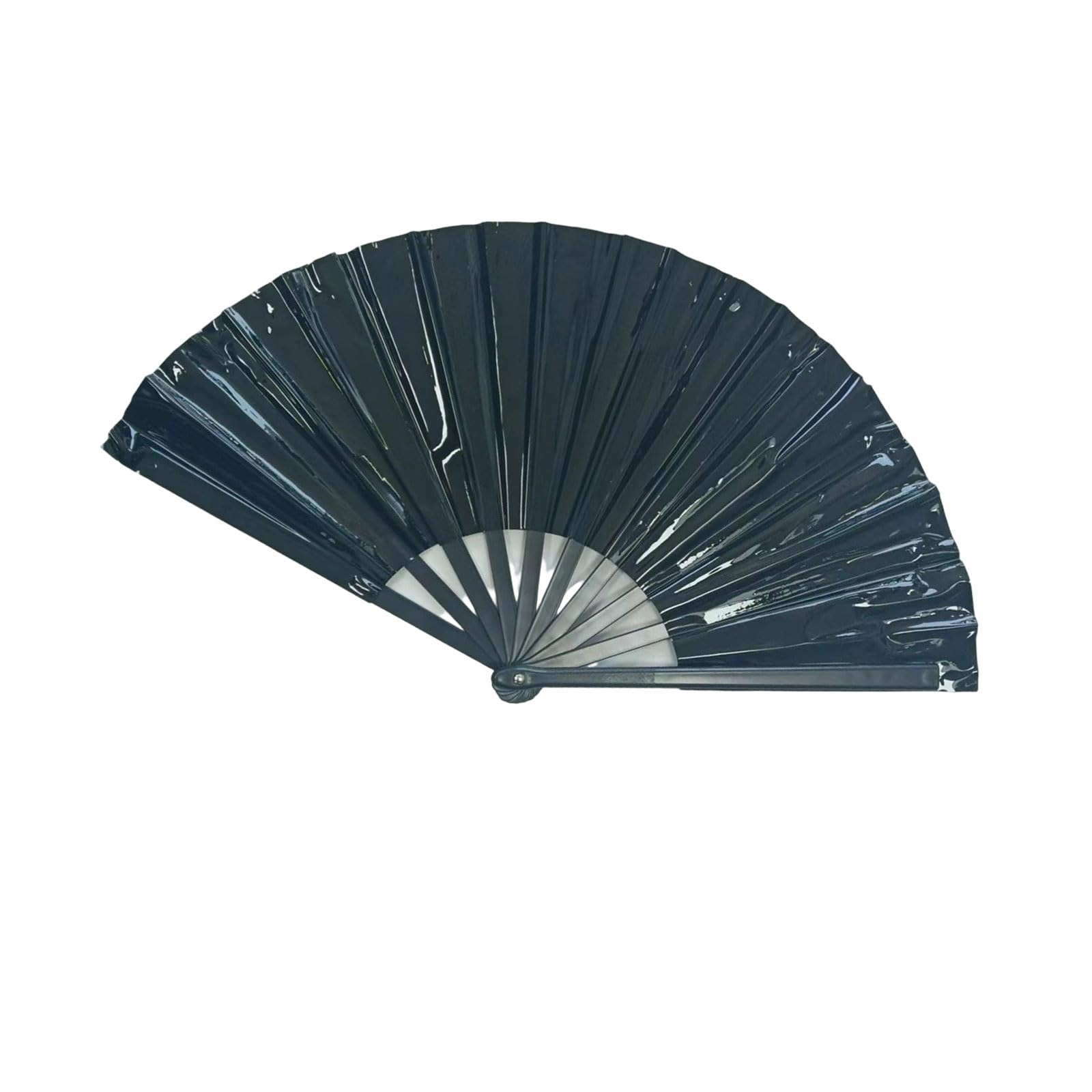carotoe Handheld Fan Iridescents Prismatics Effect Ideal for Dance and Decors Reflective Dance Fan Colorful for Stage