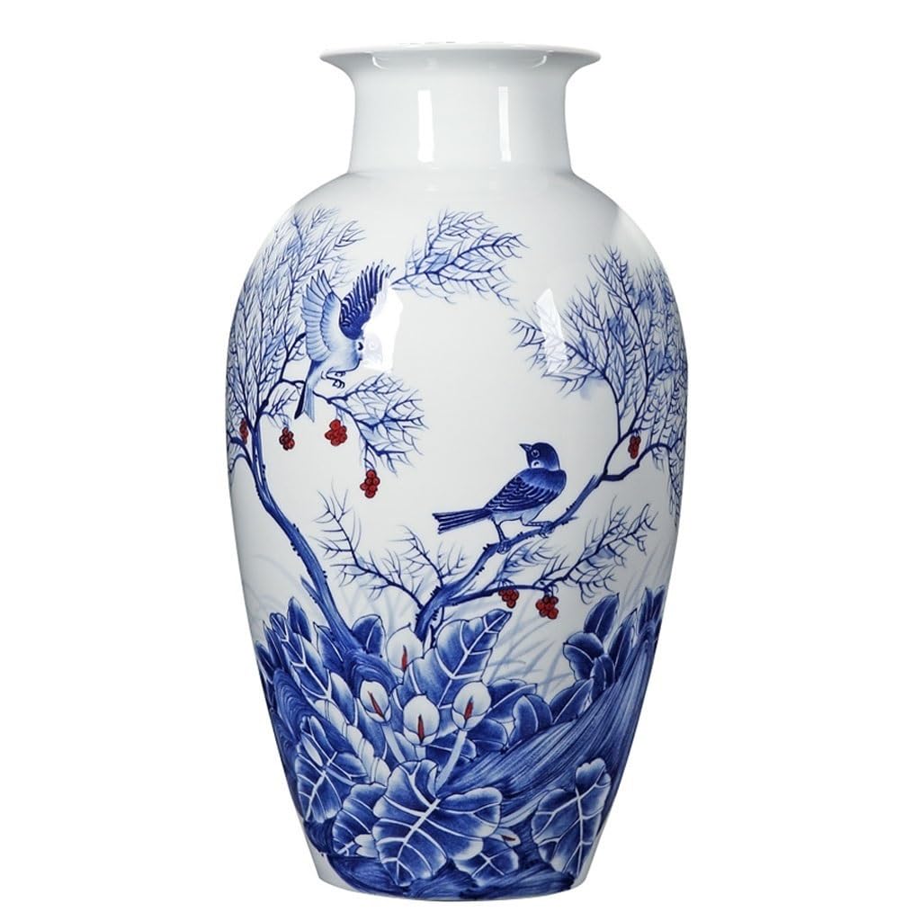 Centerpiece Vases Modern Ceramic Vase Decoration Home Living Room Chinese Style Handmade Porcelain Bottle